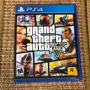 PS4 Video Game: Grand Theft Auto V (FIVE) Mature 17+
